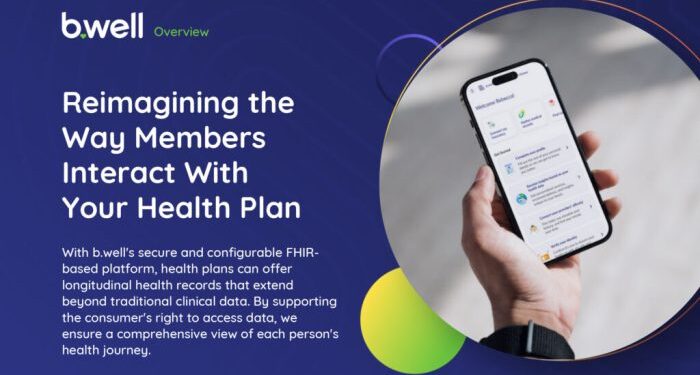 Reimagining the Way Members Interact With Your Health Plan - b.well